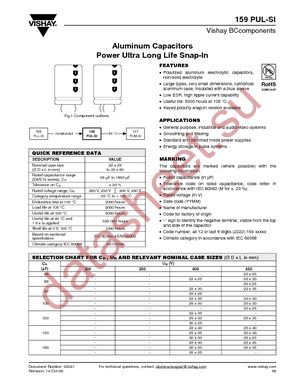 MAL215956689E3 datasheet  